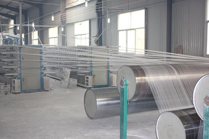 灃渭新區天聯編織袋廠生產車間